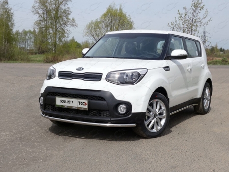 Kia Soul 2017-	Защита передняя нижняя 42,4 мм